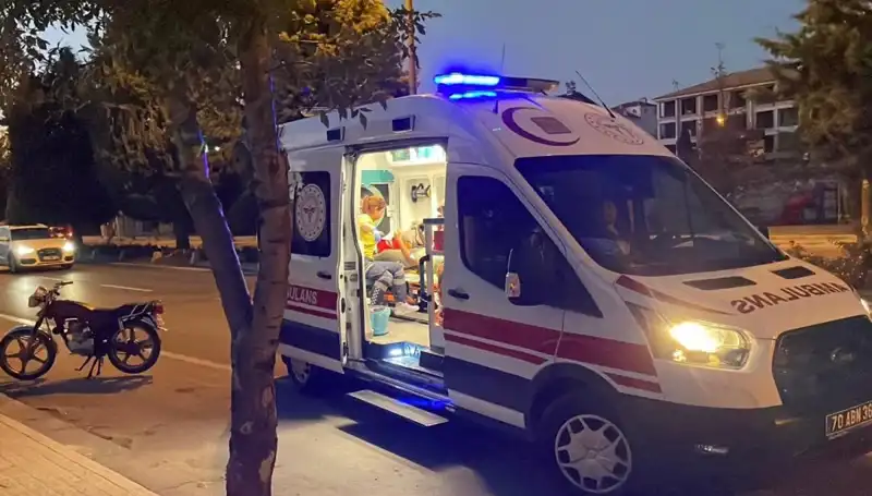 Motosiklet Kazasında Sürücü Kaçtı, Otomobil 70 Metre Sürükledi!
