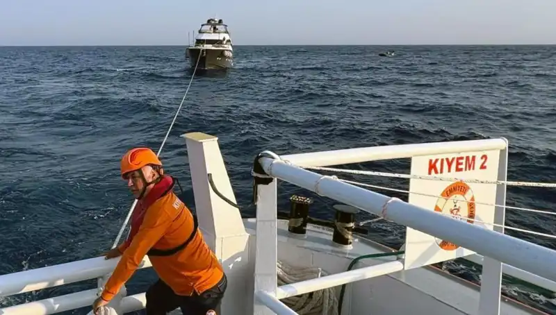 Marmaris Açıklarındaki Sürüklenen Tekne Dramı: Kurtarma Operasyonu Başarıyla Tamamlandı
