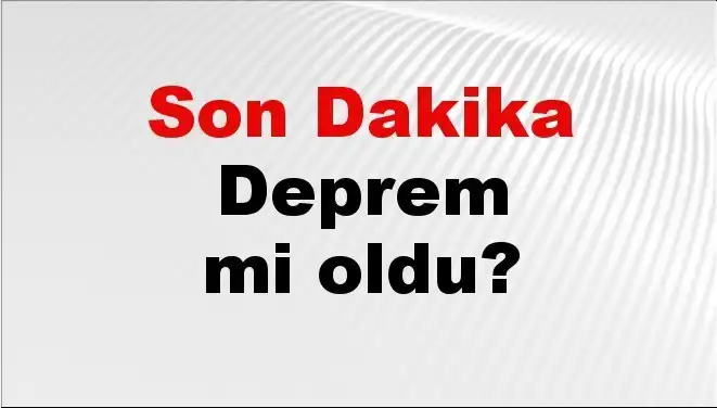 Antalya'da Deprem Korkusu: Son Gelişmeler ve Bilmeniz Gerekenler