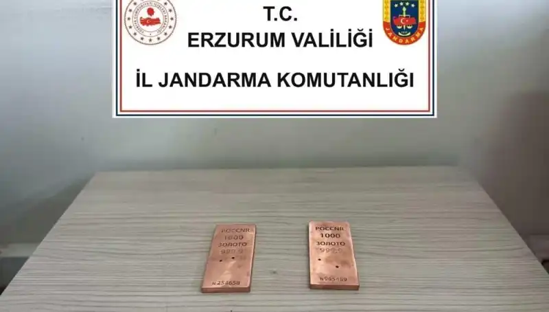 Sahte Altın Operasyonu: 2 Kilo Külçe Ele Geçirildi!