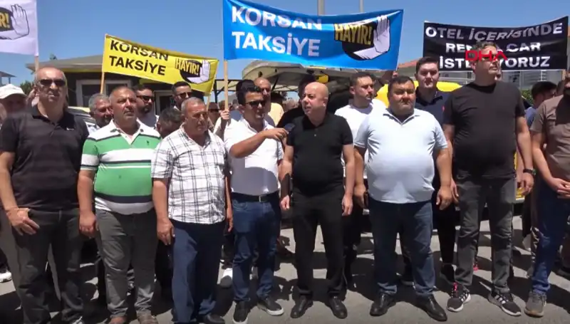 Belek'te Taksiciler Kontak Kapattı: Grev Nedenleri ve Sonuçları
