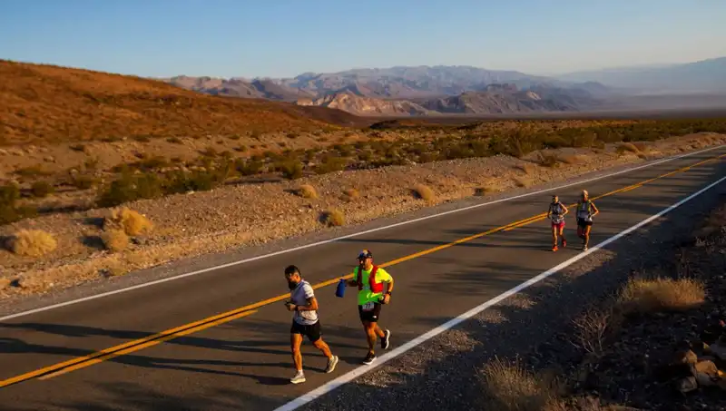 Dünyanın En Zor Maratonu: Ölüm Vadisi’nde Tarihi Bir Rekor Kırıldı