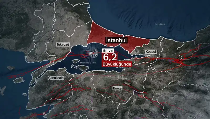 İstanbul, 6,2 Büyüklüğündeki Depremle Sarsıldı: Olayın Ayrıntıları
