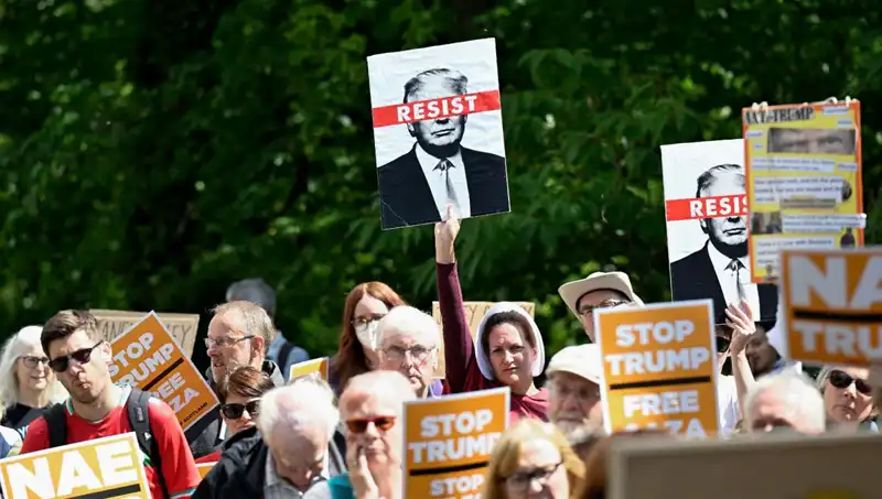 Trump'ın İskoçya Ziyareti: Golf Alanında Protesto Geri Planda Kaldı