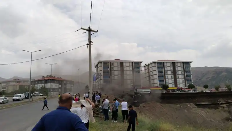 Bitlis'te Şok Patlama: Doğalgaz Hattında Büyük Tehlike