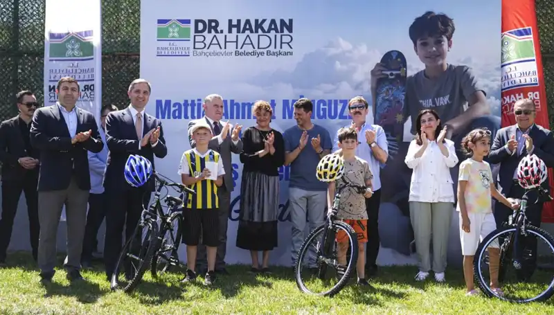 Bahçelievler'de Gençler İçin Yeni Bir Oyun Alanı: Mattia Ahmet Minguzzi Skate Parkı Açıldı